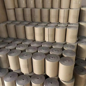 Eco-Friendly Packing <b>Paper</b> Roll 5m X 30cm Corrugated Furniture <b>Wrapping</b> Recyclable Pulp Reel - Product Image 4