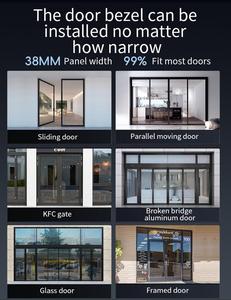 Tysh An Ninh Nhà Ngoài Trời Không Thấm Nước 3D Nhận Dạng Khuôn Mặt Tuya Thông Minh Khóa Kỹ Thuật Số Vân Tay Nhôm Cửa Trượt Khóa - Product Image 2