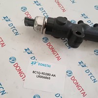 Conjunto de riel común de inyección de motor de combustible diésel genuino Original 8C1Q-9D280-AA 8C1Q9D280AA LR006865 para Ford Transit