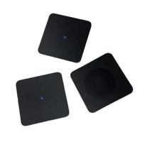 Sous-verres carrés LED en EVA à capteur de gravité, design lumineux à changement de couleur, écologiques, personnalisables, napperons de table modernes pour entreprises