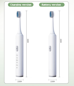 Brosse à dents électrique automatique poils souples avec 5 modes brosse à dents électrique sonique adulte nettoyage des dents orales brosses à dents soniques - Product Image 2