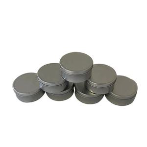 علب شموع معدنية غير ملحومة مخصصة بأغطية، سعة 3 أونصة و4 أونصة و8 أونصة، علب صفيح فارغة غير لامعة لصناعة الشموع - Product Image 3