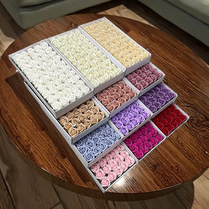 Jabones <span class=keywords><strong>de</strong></span> Rosa Ammy, Decoración Floral para el Hogar, Jabón <span class=keywords><strong>de</strong></span> Rosa <span class=keywords><strong>de</strong></span> 3 Capas, Cabeza <span class=keywords><strong>de</strong></span> Rosa Fragante <span class=keywords><strong>de</strong></span> 5 cm, Ramo <span class=keywords><strong>de</strong></span> Rosas Artificiales, Día <span class=keywords><strong>de</strong></span> San Valentín - Product Image 2