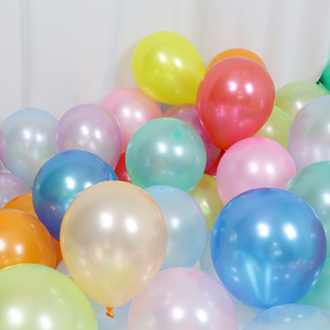 Globos al por Mayor de 1.5g Metálicos Cromados Perla de Látex para Decoración de Fiestas de Feliz Cumpleaños - Product Image 4