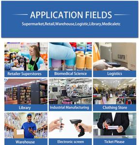 Đầu đọc không dây hình ảnh tay mã di động bán lẻ CMOS 2D <span class=keywords><strong>QR</strong></span> mã vạch súng cầm tay máy quét - Product Image 3