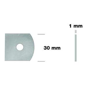 METRICA - 25079 REGLA ESPECIAL CON GRADUACIÓN 2,5% ENCOGIDA PARA DISEÑADORES DE MODELOS-REGLAS FLEXIBLES EAN 8001066250790 - Product Image 3