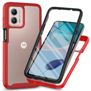 Nueva funda de teléfono con protección lateral doble para <span class=keywords><strong>Motorola</strong></span> G14 con funda protectora de pantalla PET para <span class=keywords><strong>Motorola</strong></span> G14 G54 G84 G13 G53 - Product Image 5