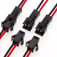 Connecteurs mâles SYK LED SM-2P 2,5 mm pour PCB FPC, contact en cuivre, assemblage de câbles de batterie en silicone haute température