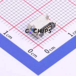 MICRO-02-G3P1-A1T2 USB Connector SMD Connector ( Connector Type: Micro-B )( Protocol Standard: USB 2.0 )( Gender: Female ) - Product Image 2