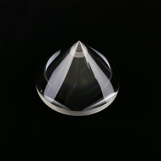 Dia 1 to 500mm Optical Glass Bk7 Plano Negative  Axicon Convex Mirror Cone Prism