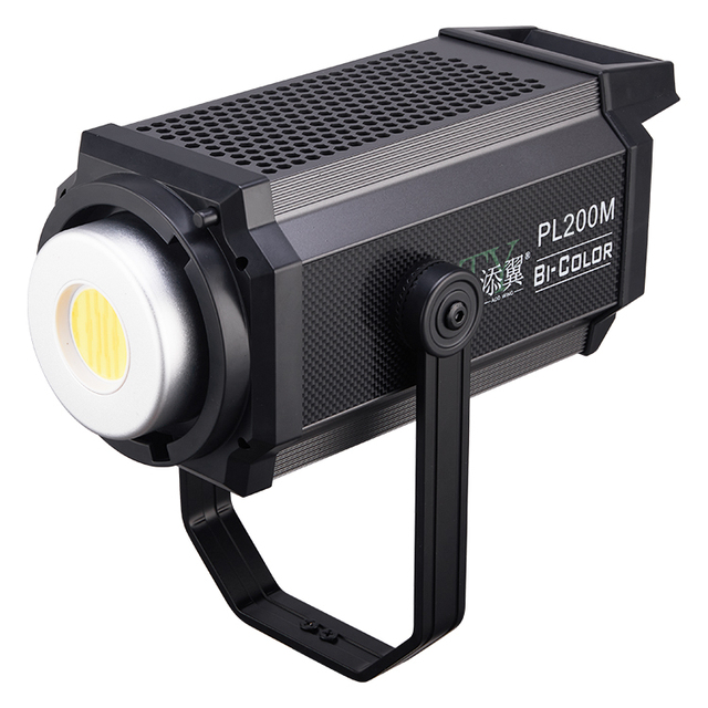 200W Studio LED COB Light 2700-7500K CRI>95Ra 8 Pre-set Lighting Mode Photographic with Tripod Stand Remote Control 110V-240V