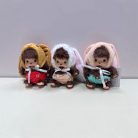 Boneka MengQiqi Trendy Dolls 15cm Boneka Plush Boneka Mesin Cakar Mainan Anak Mainan Bayi Grosir Anime Blind Box Hadiah untuk Anak