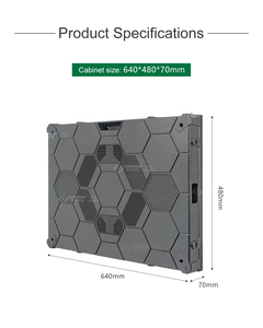 Pantalla LED para Iglesia 4K, Panel LED P2.5 de 640x480mm, Pantalla LED Interior para Video Wall - Product Image 2
