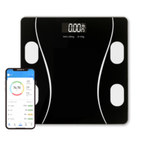 Báscula de Baño Digital Electrónica BL-2602 Personalizada Inteligente para Análisis de Grasa Corporal y Peso con Conexión USB