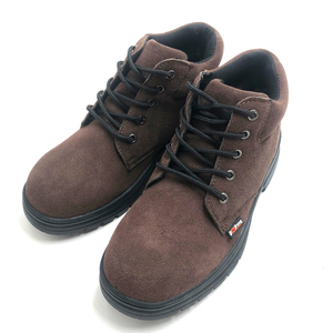 Outdoor Wear Composite Toe Suede Leather Upper Rubber Sole Work <strong>Trainer</strong> <strong>Safety</strong> Shoes <strong>for</strong> <strong>Woman</strong> - Product Image 4