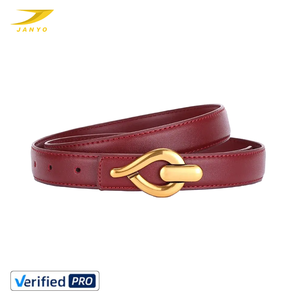Cintura Versatile Personalizzata da <span class=keywords><strong>Donna</strong></span> <span class=keywords><strong>in</strong></span> Vera <span class=keywords><strong>Pelle</strong></span> di Alta Qualità Stile Vintage con Fibbia <span class=keywords><strong>in</strong></span> Lega Baojun Larghezza 2,5 cm Lunghezza 105-115 cm - Product Image 1