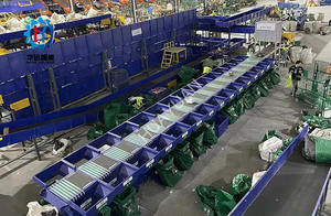 Hoge Nauwkeurigheid Dws Sorteerder <span class=keywords><strong>90</strong></span> Graden Rechte Automatische Transportband Voor Het Sorteren Van Voedselpakketten Kartonnen Dozen Of Softbags - Product Image 5