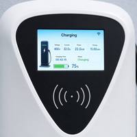 Cargador EV de Nivel 2, 7kW 22kW, Wallbox con Cable NACS y SAE J1772 (Tipo 1) para Tesla y Todos los Vehículos Eléctricos, Estación de Carga Doméstica