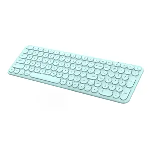 Super Slim Computer for Android Logitech Bluetooths BT3.0 BT5.0 Dual Mode 2.4G Wireless keyboard