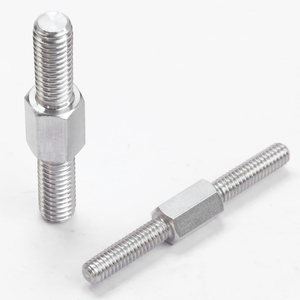 Vis à double extrémité hexagonale en acier inoxydable 304 de haute qualité, boulons hexagonaux à double filetage M3-M14 - Product Image 3