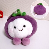 Pabrik Mainan Boneka Buah Plush Lembut Desain Khusus Angela untuk Bayi