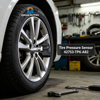 Sensor de Presión de Neumáticos TPMS Nuevo, 315MHZ 42753-TP6-A82 para Motor de Automóvil