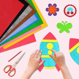 <span class=keywords><strong>Tela</strong></span> de <span class=keywords><strong>Fieltro</strong></span> Colorida Directo de Fábrica para Manualidades Infantiles - Material de <span class=keywords><strong>Fieltro</strong></span> de Poliéster de Alta Calidad - Product Image 5
