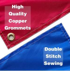 Banderola de oso de baile de arcoíris, banderín de 90x150cm, con estampado personalizado de 3x5 pies - Product Image 3