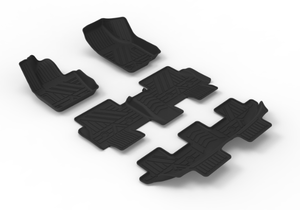 Juego de Alfombrillas para Piso y Maletero de TPE, Impermeables, Aptas para <span class=keywords><strong>Volkswagen</strong></span> <span class=keywords><strong>Sharan</strong></span> de Siete Plazas, 2012-2019 - Product Image 2