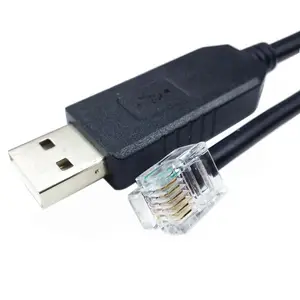 PL2303TA غزير PL2303 USB RS232 إلى RJ12 مقبس تركيبي CBL-USB-COPLEY RJ11