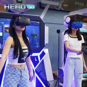 HEROVR 360 Máy Trò Chơi Điện Tử Kinh Dị 9D VR Nhiều Người Chơi Trò Chơi Mô Phỏng Bắn Súng - Product Image 2