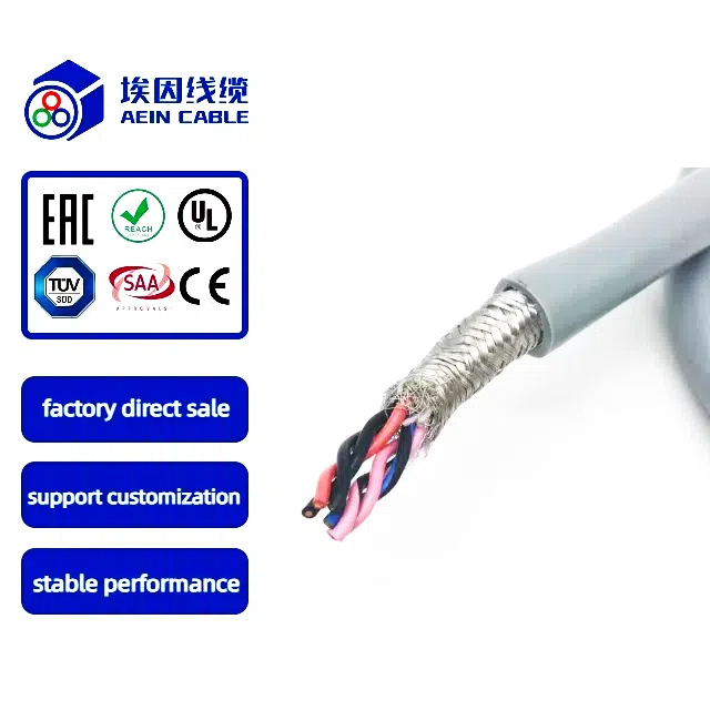 LiHCH-TP TUV Certified AEIN Manufacturing Data Transmission Cable  Low Attenuation Shield Twisted Wires Cable