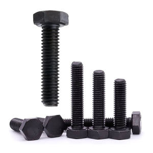 Sujetador <span class=keywords><strong>de</strong></span> tuerca <span class=keywords><strong>de</strong></span> perno galvanizado Tornillos <span class=keywords><strong>de</strong></span> aluminio hexagonales M6 externos Perno Pernos hexagonales oxidados negros <span class=keywords><strong>de</strong></span> acero inoxidable Vis personalizados - Product Image 3