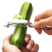 304 Roestvrijstalen Meloen Fruitschiller Multifunctionele Y-Vormige Boogkraper Keuken Kleine Gereedschapsset