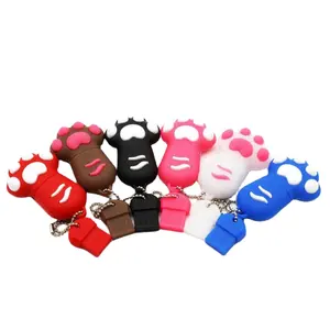 2023 cartoon 64GB brown pink black blue colour Cat claw usb flash drive usb 2.0 4GB 8GB 16GB 32GB pendrive gift usb