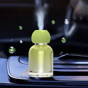 Car Products 2024 Universal Green 120ml Car Fragrance Freshener Glass Air Freshener