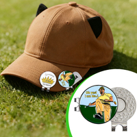 Épingles marqueurs de balle magnétiques en émail souple personnalisées avec logo, accessoires métalliques pour cadeaux sportifs, fabrication sur mesure