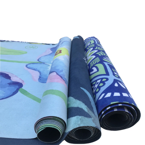 Tapis de yoga en daim antidérapant, doux au toucher, écologique, imprimé sur mesure par Tigerwings Factory - Product Image 6