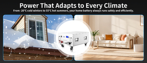Système de Stockage d'Énergie Solaire Domiciliaire ZTGF 51.2V, Batterie Lithium Solaire 200Ah 280Ah 300Ah, 5kWh 10kWh 15kWh, Batterie LiFePO4 48V 280Ah - Product Image 5