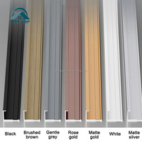 Profilé en aluminium de qualité supérieure pour panneau, garniture en alliage d'aluminium, protection d'angle, embout décoratif, bande de protection pour panneau mural