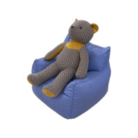 Housse de pouf géant non rembourrée, douce et moelleuse, confortable, grande taille, lavable, pour chambre et salon d'adultes
