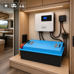 Paket Baterai LiFePO4 EV 48V 72V 100Ah 200Ah 3C 5C High Discharge untuk Kendaraan Listrik 2/3/4 Roda Penumpang dan Kargo - Product Image 2