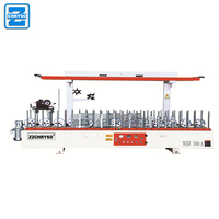 Machine d'emballage de profilés en bois avec colle chaude PUR en film PVC, machine de laminage de profilés en aluminium