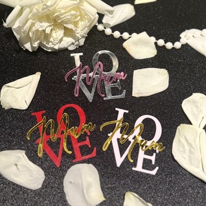 ของตกแต่งเค้กอะคริลิครูปน้ำผึ้งและความหวาน สำหรับวันแม่ อุปกรณ์ตกแต่งสถานที่ - Product Image 2