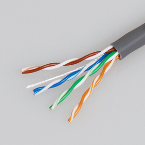สายเคเบิล1000ฟุต305เมตรสายอีเธอร์เน็ต Cat5e 24AWG CCA UTP Twisted Pair Cabo de rede Network สายแลนสีเทา - Product Image 2