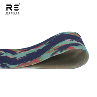 Ruban en nylon élastique imprimé camouflage rayé Miami, ruban en boucle solide de 4 pouces, matériau en boucle pour équipements tactiques avec IRR Ronsontex