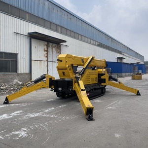 Mobile Spider <b>Crane</b> Fly Jib 5 Ton 8 <b>Remote</b> <b>Control</b> Crawler <b>Cranes</b> <b>with</b> Man Basket - Product Image 4