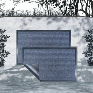 Alfombra Jucor a Rayas de Estilo Moderno, Lavable, de Polipropileno con Reverso de PVC para Uso Interior/Exterior, Fabricada a Máquina, Grosor Medio - Product Image 3