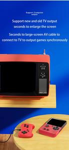 Consola de juegos portátil T3 Joystick consola de juegos doble 3,5 pulgadas 500 en uno Retro Video reproductor de juegos portátil para niños regalo - Product Image 4