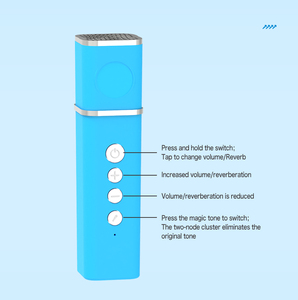 Portable Mini H8 Karaoke Speaker for Kids Wireless BT Audio for Home Theatre Outdoor <strong>Singing</strong> - Product Image 4